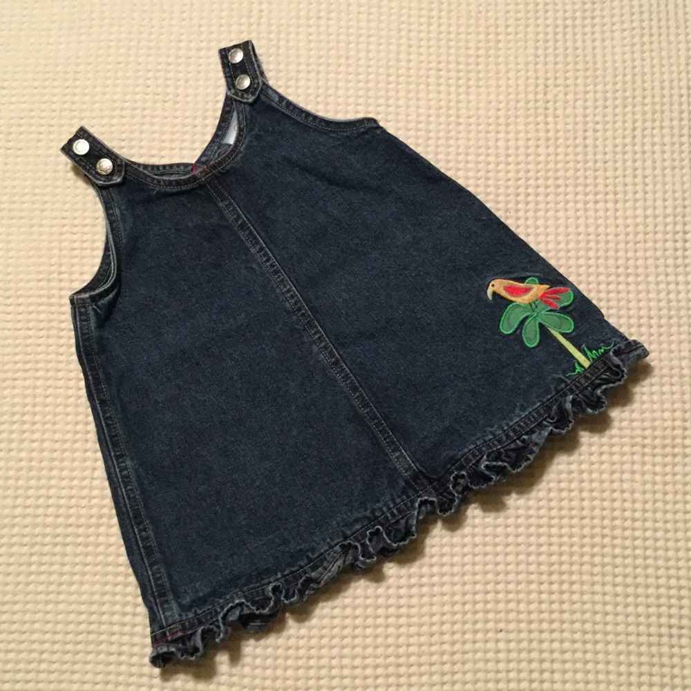 Hanna Andersson jean jumper - EUC